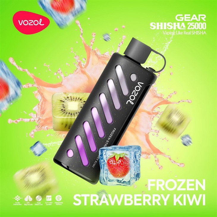 Wholesale e-sigarèt vozol Gear shisha 25000 soufle